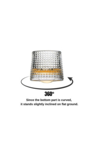 Ensemble de verres à whisky (2 pièces) - Transparent