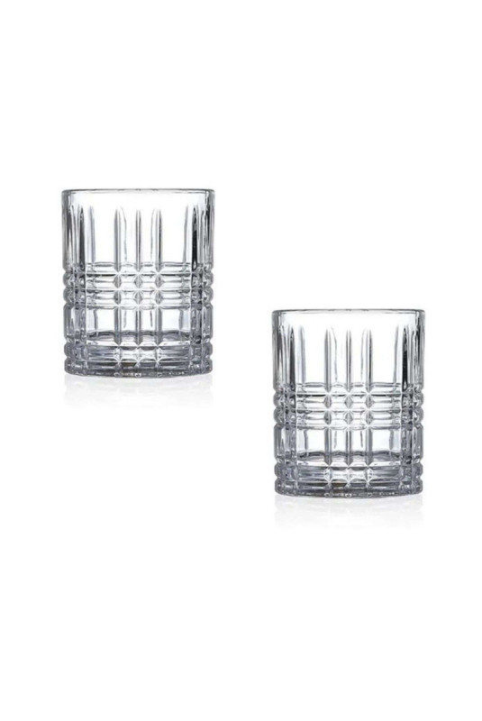 Ensemble de verres à whisky (2 pièces) - Transparent