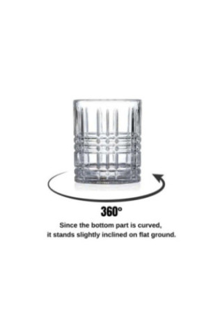 Ensemble de verres à whisky (2 pièces) - Transparent