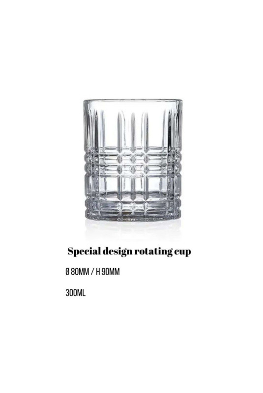 Ensemble de verres à whisky (2 pièces) - Transparent
