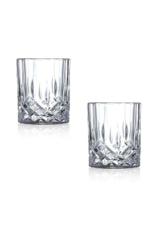 Ensemble de verres à whisky (2 pièces) - Transparent