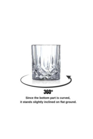 Ensemble de verres à whisky (2 pièces) - Transparent