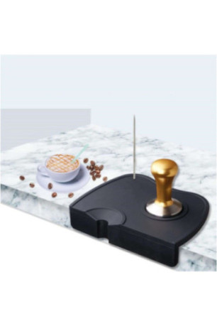 Tapis de tassage pour espresso - Anthracite