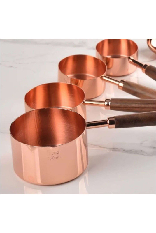 Ensemble de cuillères doseuses (4 pièces) - Cuivre