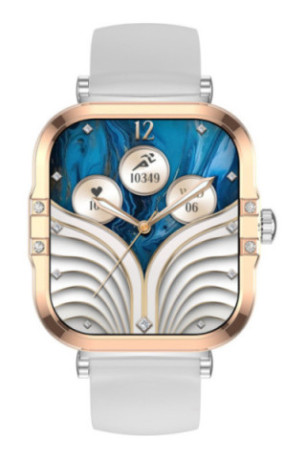 Montre connectée Véga blanc 54 mm