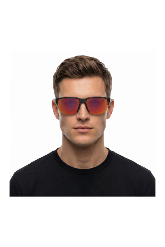 Lunettes de soleil de sport Ducati Homme Noir et rouge 63 mm