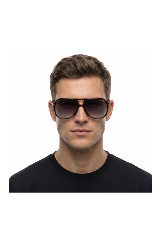 Lunettes de soleil Pilot Homme Marron 61 mm