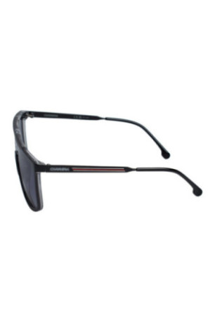 Lunettes de soleil carrées Homme Noir et rouge 61 mm