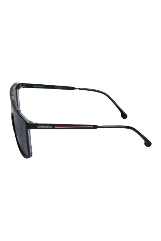 Lunettes de soleil carrées Homme Noir et rouge 61 mm