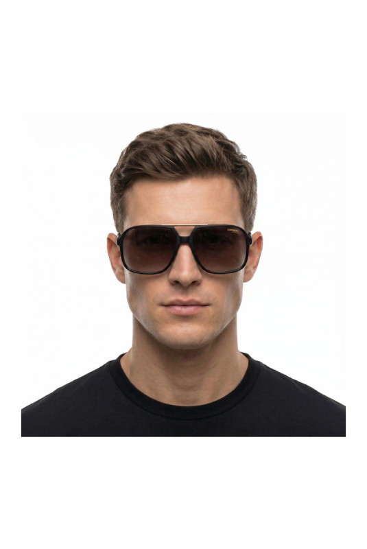 Lunettes de soleil pilote 229/S Noir et doré