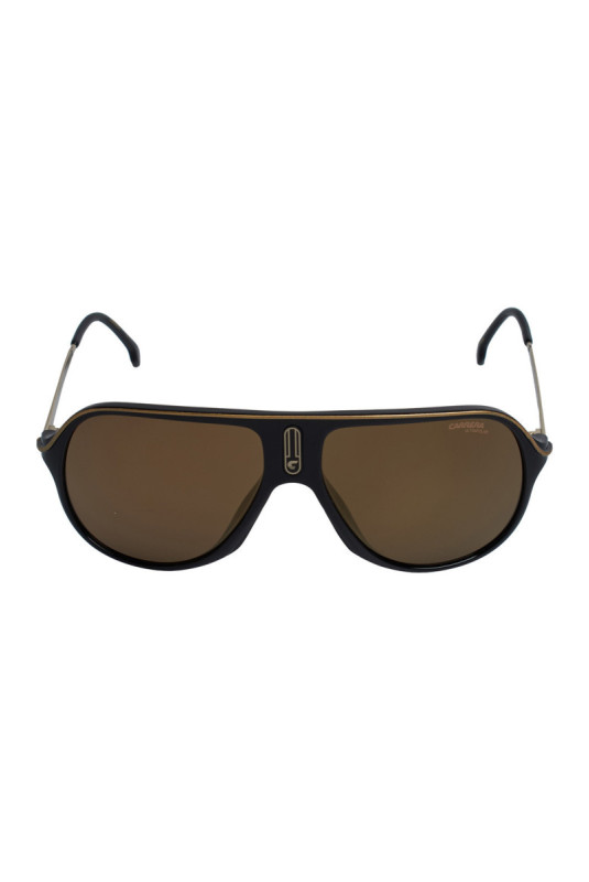 Lunettes de soleil Safari65N Noir et doré 62 mm