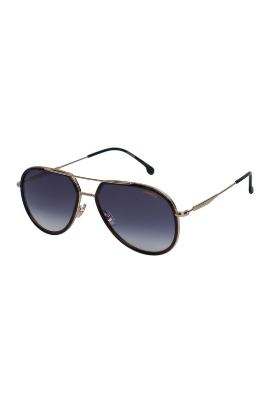 Lunettes de soleil style pilote 295/S Homme Noir et doré 58 mm