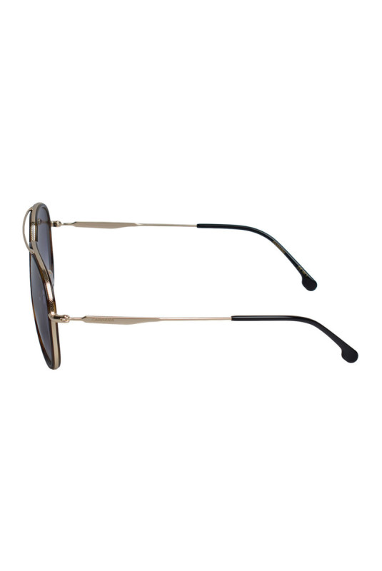 Lunettes de soleil style pilote 295/S Homme Noir et doré 58 mm