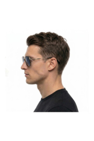 Lunettes de soleil style pilote 295/S Homme Noir et doré 58 mm