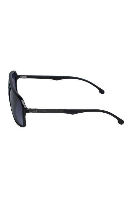 Lunettes de soleil de sport style pilote Noir brillant 61 mm