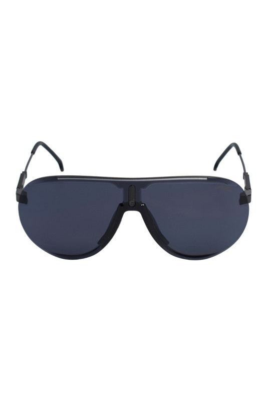 Lunettes de soleil Superchampion homme noires brillantes 99 mm