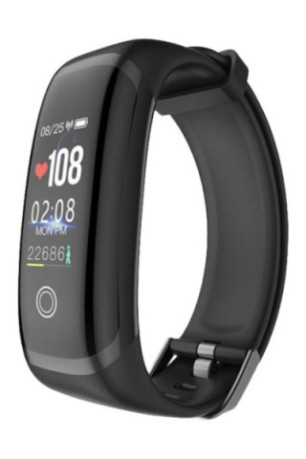 Montre GPS multifonctions Noir 0,96 pouces