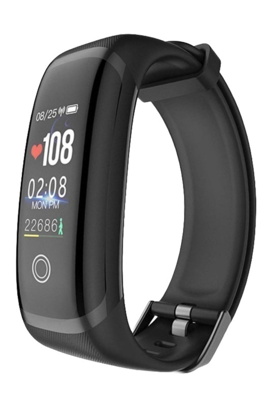 Montre GPS multifonctions Noir 0,96 pouces