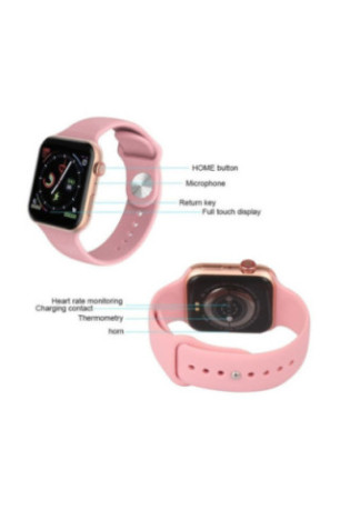 Montre GPS multifonctions Rose 1,54 pouces