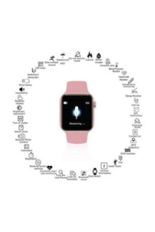 Montre GPS multifonctions Rose 1,54 pouces