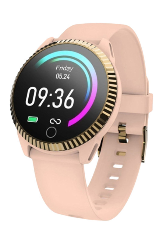Montre GPS multifonctions or rose