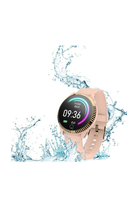 Montre GPS multifonctions or rose