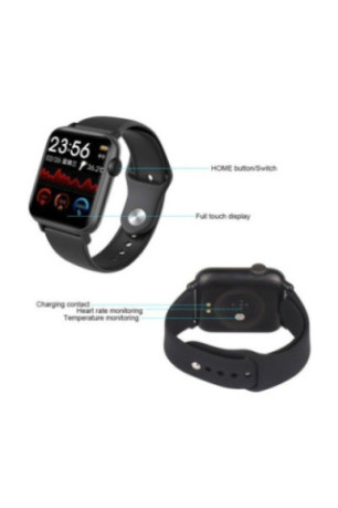 Montre GPS multifonctions Noire