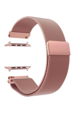 Bracelet compatible Apple Watch Rose 42 mm