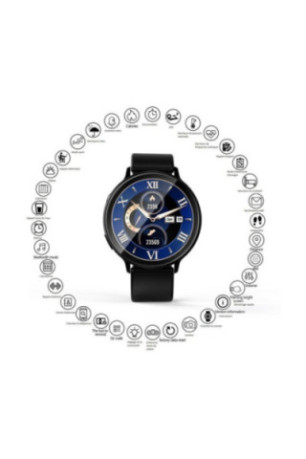 Montre connectée multifonctions Noir 1,3 pouces