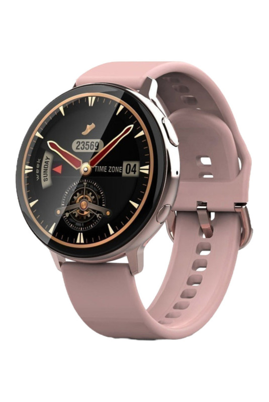 Montre connectée multifonctions Rose 1,54 pouces
