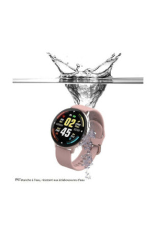 Montre connectée multifonctions Rose 1,54 pouces