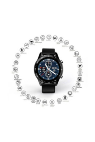 Montre connectée multifonctions Noir 1,3 pouces