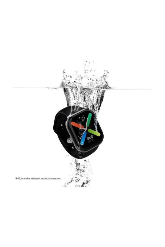 Montre connectée H8 Noir 1.54 pouces
