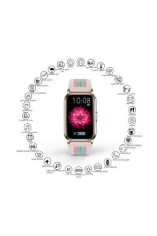 Montre connectée multifonctions Rose 1,57 pouces