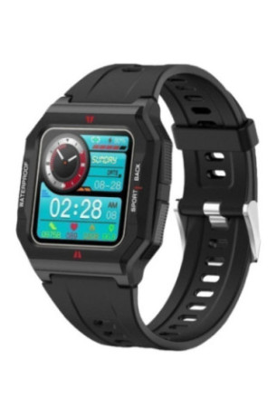 Montre connectée multifonctions Noir 1,3 pouce