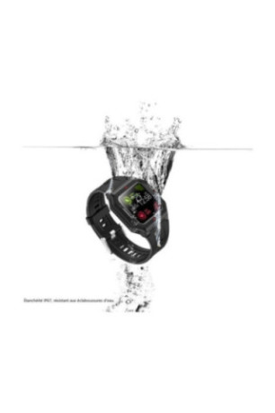 Montre connectée multifonctions Noir 1,3 pouce