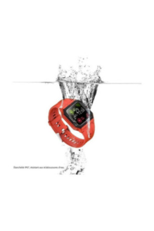 Montre connectée multifonctions Rouge