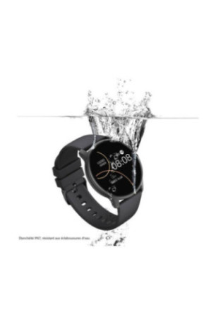 Montre connectée multifonctions Noire 1,28 pouces