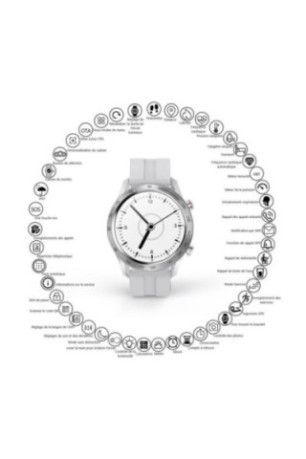 Montre connectée multifonctions gris 1,3 pouces