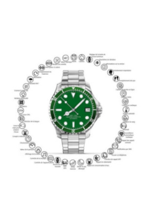 Montre connectée multifonctions Argent 1,28 pouce