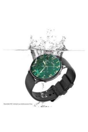 Montre connectée multifonctions Noir