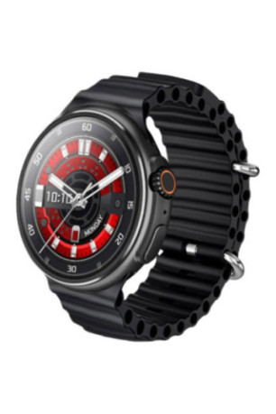 Montre connectée multifonctions noire