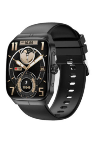 Montre connectée NFC multifonctions Noir 1,95 pouce