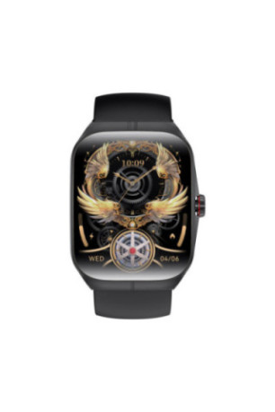 Montre connectée NFC multifonctions Noir 1,95 pouce