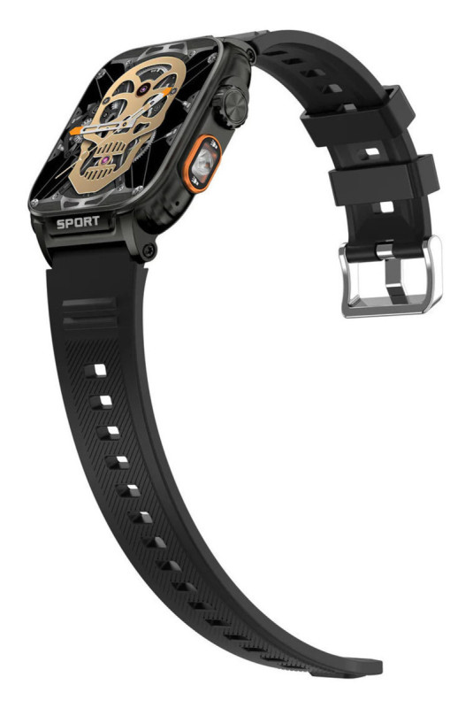 Montre connectée multifonctions Noir