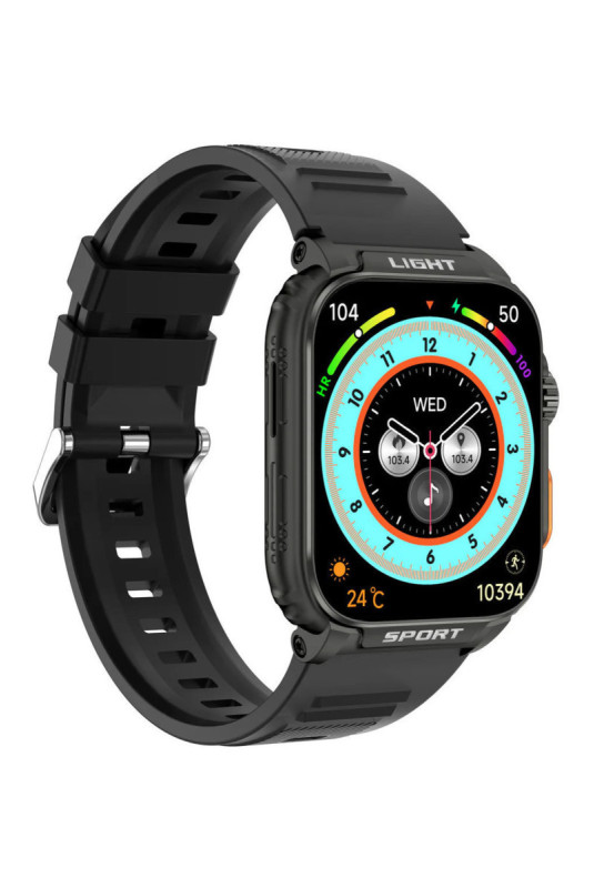 Montre connectée multifonctions Noir