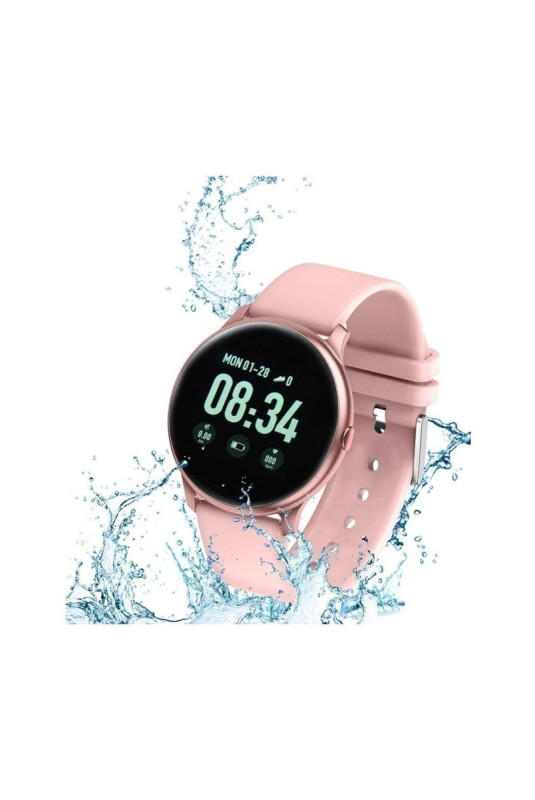 Montre Gps  Multisport Compatible Ios&Android - Rose