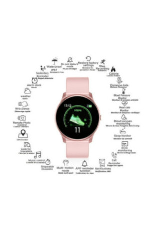 Montre GPS multisport rose