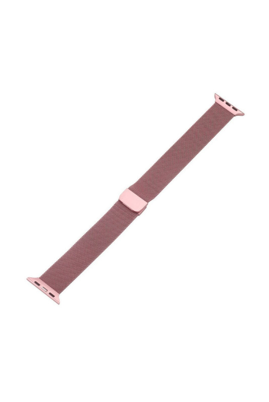 Bracelet maille milanaise compatible Apple Watch Rose 38/40/41 mm