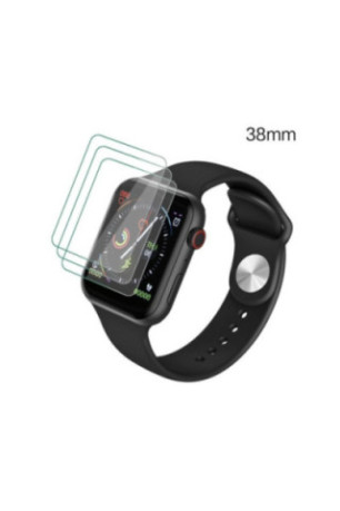 Pack de 3 protections Apple Watch Transparent 38 mm